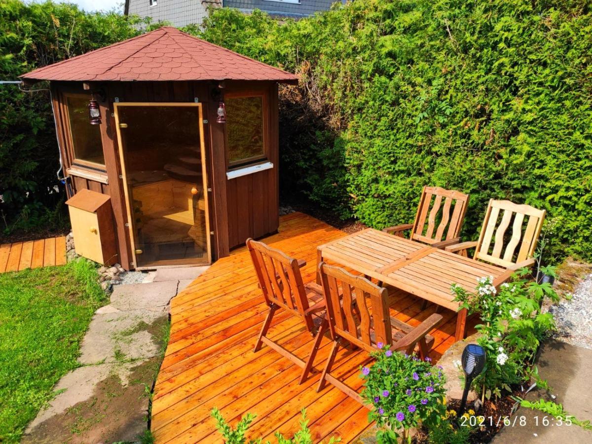 Ferienhaus Marre - Mit Grill, Feuerstelle Und Gartensauna 瓦尔德布伦 外观 照片