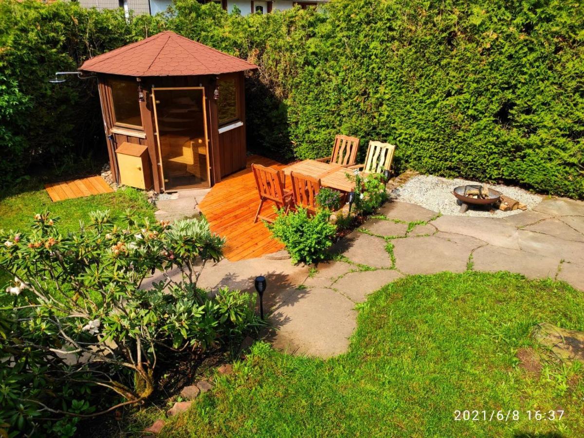 Ferienhaus Marre - Mit Grill, Feuerstelle Und Gartensauna 瓦尔德布伦 外观 照片